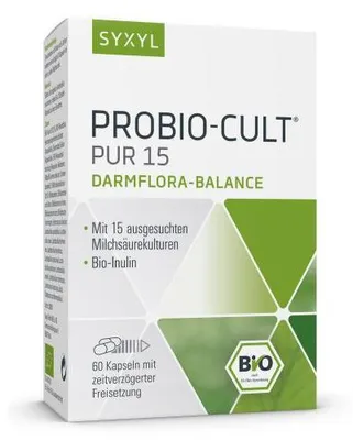 Produktbild von Probio-Cult Pur 15 Syxyl Kapseln 60 St
