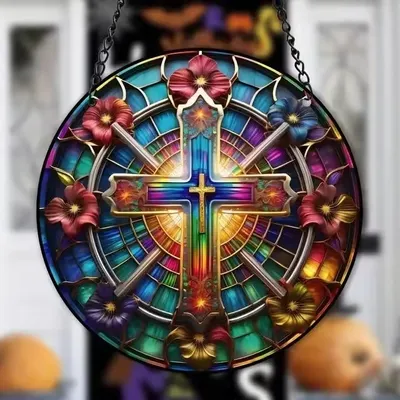 Produktbild von Sonnenfänger - Cross: Christliche Kunst für Ihr Zuhause KP31397