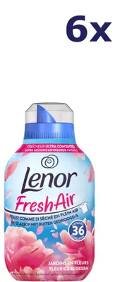 Produktbild von 6x Lenor Weichspüler – 36 sc 504 ml – Frische Luft & blumiger Duft