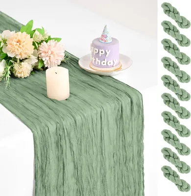Produktbild von Tischläufer Käsetuch Saliegün 10er-Pack, 43x274 cm, für Hochzeit