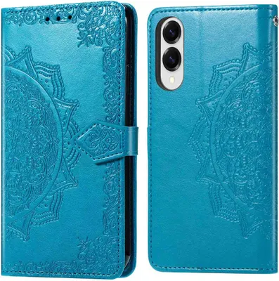 Immagine prodotto di imoshion Custodia a libro Mandala Samsung Galaxy S25 Edge - Turchese