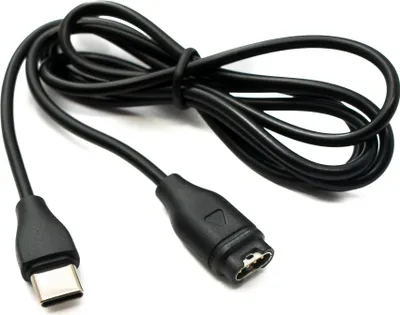 Obrázok produktu pre SYSTEM-S USB 3.1 kábel 100 cm nabíjací kábel s konektorom typu C pre Garmin Fenix7 6S 6 Venu Sq