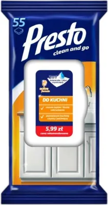 Immagine prodotto di Asciugamani da cucina Presto 55 fogli