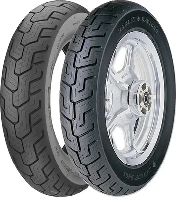 Produktbild von Paar Motorradreifen Dunlop 90/90-17 49P D404 + 130/90-16 73H D401 H.d.
