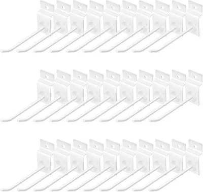 Produktbild von Famanu Haken 10 cm für Lamellenwandpaneele - 30 Stück