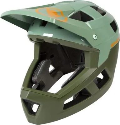 Produktbild von Endura SingleTrack Full Face Helm E1572 Integralhelm olivgrün größe L-XL (58-63 cm) E1572GO/L-XL