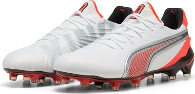 Produktbild von Puma Herren Fußballschuhe King Ultimate FG/AG - 108821, Farbe:Weiß, Herren Schuhe:44.5