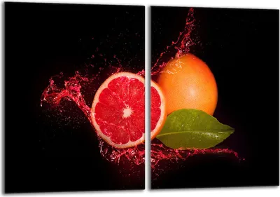 Produktbild von Glasschutzplatte für den Herd 2x40x52 Grapefruit