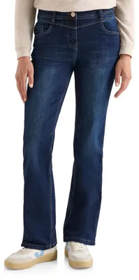Produktbild von Cecil Bootcut Jeans Dark Blue wash 26