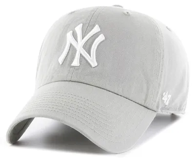 Obrázek produktu pro Čepice 47 Brand Strapback - CLEAN UP New York Yankees, šedá