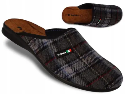 Produktbild von INBLU Herren Pantoffeln 155M019 Mehrfarbig Komfortabel Filz