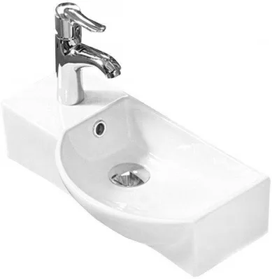 Image de Lavabo MEXEN HUGO blanc droit 45 cm