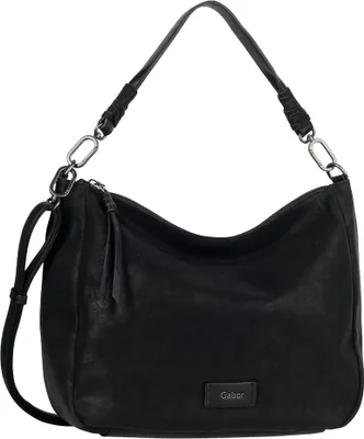 Obrázok produktu pre Gabor vrecková taška čierna, Lida, Hobo Bag L, čierna