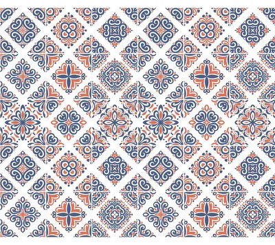 Obrázek produktu pro Samolepicí obkladové nálepky do kuchyně a koupelny – 30 cementových obkladových nálepek Azulejos Agus – 30 nálepek o rozměrech 10 x 10 cm