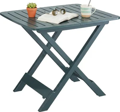 Immagine prodotto di Ruthton - Tavolo da Esterno, 79x72x70h cm Verde, 4 Posti Italy