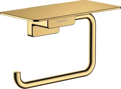 Produktbild von hansgrohe AddStoris Toilettenpapierhalter, mit Ablage, 41772990