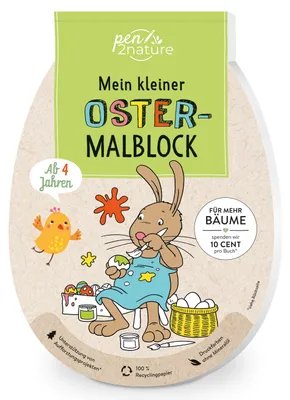 Produktbild von Mein kleiner Oster-Malblock für Kinder ab 4 Jahren