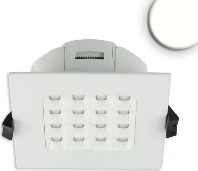 Produktbild von ISOLED LED Downlight Prism blendungsreduziert 10W, IP54, neutralweiß, dimmbar