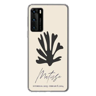 Produktbild von MuchoWow® Handyhülle Schutzhülle Hülle für Huawei P40 Blumen - Abstrakt - Matisse Silikon Softcase Handy Hülle - Handytasche