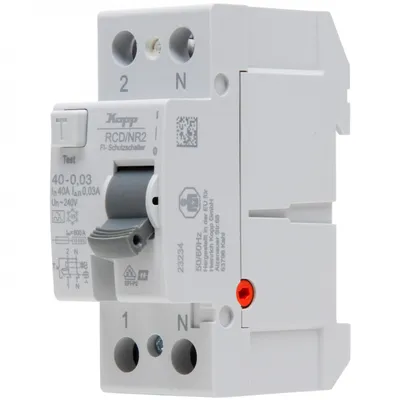 Image de Disjoncteur différentiel 40 A, 30 mA, bipolaire
