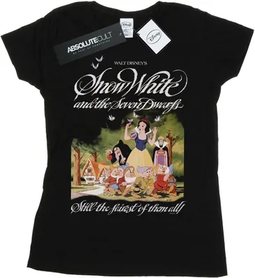 Produktbild von Disney - "And The Seven Dwarfs" T-Shirt für Damen BI15381 (M) (Schwarz)