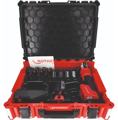 Produktbild von ROTHENBERGER ROMAX NANO iJAWs Set, RFz, 16-20-25mm, 2Ah, AMPShare