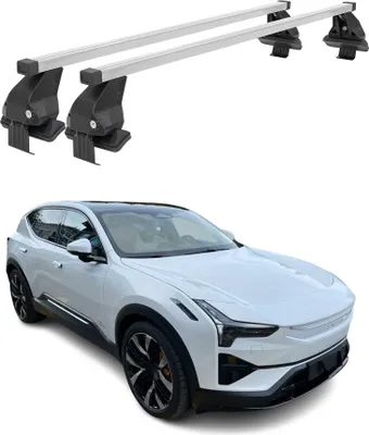 Produktbild von Menabo Dachträger Grundträger für Polestar 2 2020-2025 Stahl Grau 2tlg