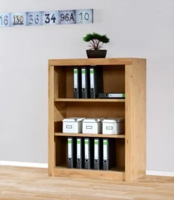 Produktbild von Aktenregal  Bücherregal 90x120cm, in Wildeiche teilmassiv