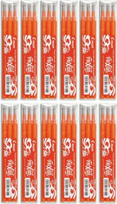 Produktbild von Pilot Frixion Ball Ersatzminen 0.7 orange - 36er-Set