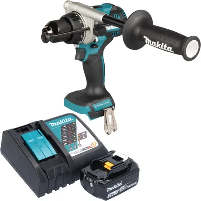 Immagine prodotto di Makita DHP 492 RF1 Avvitatore a percussione a batteria 18 V 141 Nm Brushless + 1x batteria 3,0 Ah + caricabatteria