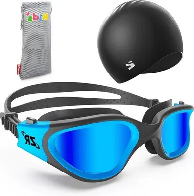 Produktbild von Famanu Schwimmbrille mit Anti-Beschlag und UV-Schutz - Für Kinder (8-14 Jahre)