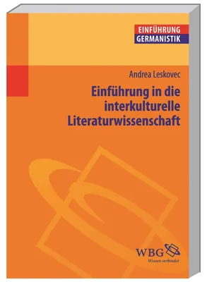 Productafbeelding van Einführung in die interkulturelle Literaturwissenschaft