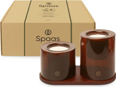 Produktbild von SPAAS Delight Geschenkbox Duftkerzen Solar Spirit - ca 40 Std