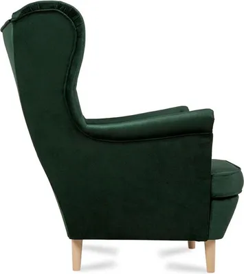 Produktbild von Chesterfield Sessel Fernseh Couch 1 Sitzer Sofa Textil Stoff Ohrensessel Couchen