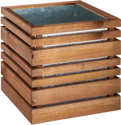 Image de Bac à Fleurs en Bois Autoclave LIGN Z - 3 Formats