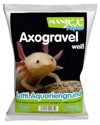 Produktbild von Axogravel 0,7-3mm, 10kg - weiß