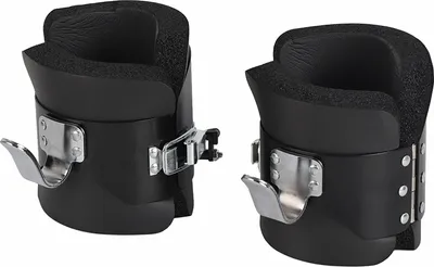 Produktbild von Gravitationsstiefel aus Stahl, max. 102 kg, gepolstert & verstellbar, für Klimmzugstange – Rückenschmerzen & Entspannung