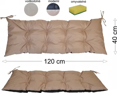 Obrázek produktu pro Podsedák 120x40 béžový voděodolný