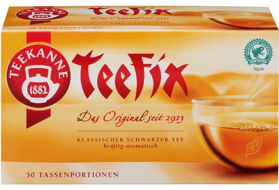 Obrázek produktu pro Teekanne Teefix Classic Black Tea the Original 50 sáčků 87g
