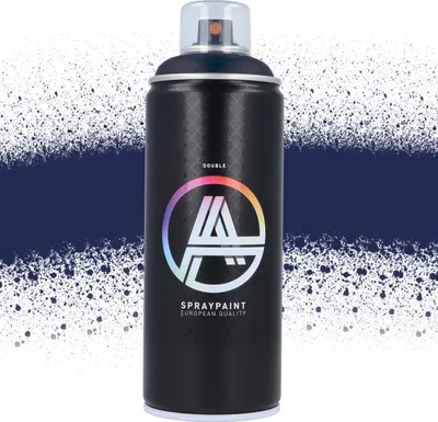 Produktbild von Double A Spraypaint Sprühdose 400ml matt hochdeckend Spraydose DIY, DA-258 Scrapyard Blue