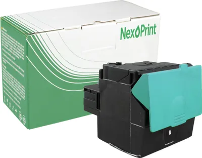 Produktbild von NexoPrint C546U1KG schwarz Toner kompatibel mit Lexmark X546dTN X548dE X548dTE 8000 Seiten