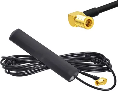 Produktbild von Audioproject A349 - Autoradio Autoantenne Scheibenantenne DAB + Digital SMB Adapter 5m Kabel KFZ kompatibel VW Audi Opel Ford BMW Seat Skoda
