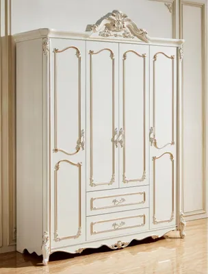 Produktbild von Kleiderschränke Schlafzimmer Weiß Kleiderschrank Schrank Holz Möbel