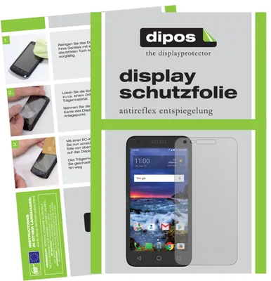 Produktbild von 6x Schutzfolie für Alcatel Verso matt Displayschutzfolie Folie Display Schutz