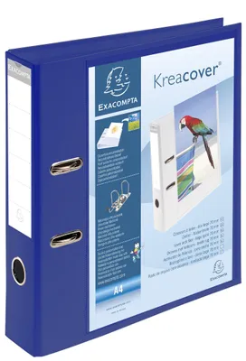 Obrázek produktu pro Exacompta 53789BE Složka Kreacover 70 mm DIN A4 modrá