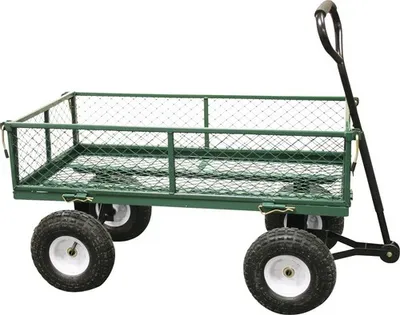 Obrázok produktu pre Záhradný vozík s drôtenou korbou 120 l bantam