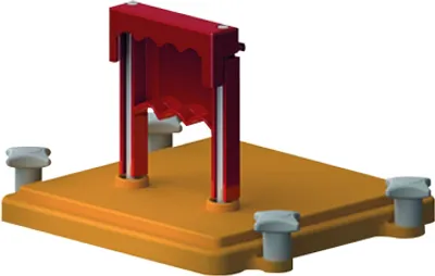 Produktbild von Dallmer Gehäuse-Deckel 2000 zu Stausafe H DN150/200
