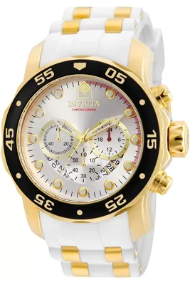 Obrázek produktu pro Invicta Pro Diver - SCUBA 20292 Pánské Hodinky - Quartz Hnutí - Nerezová Ocel se Stříbrným Ciferníkem - 48 mm