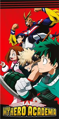Produktbild von My Hero Academia Badetuch Strandtuch Badehandtuch Strandlaken 70 x 140 cm