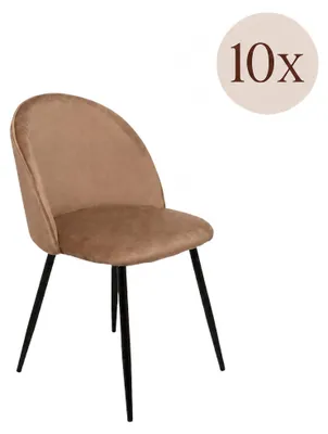 Produktbild von Achito - Stuhl, Beige, 10 Stühle